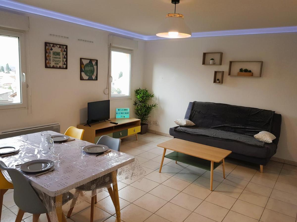 Tout Confort ! Calme, Climatisation, Vue Degagee, Ville ,Parking Gratuit, Ascenseur, Wifi Каркассонн Екстер'єр фото