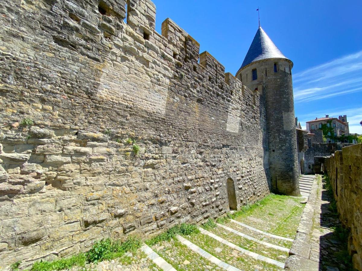 Tout Confort ! Calme, Climatisation, Vue Degagee, Ville ,Parking Gratuit, Ascenseur, Wifi Каркассонн Екстер'єр фото